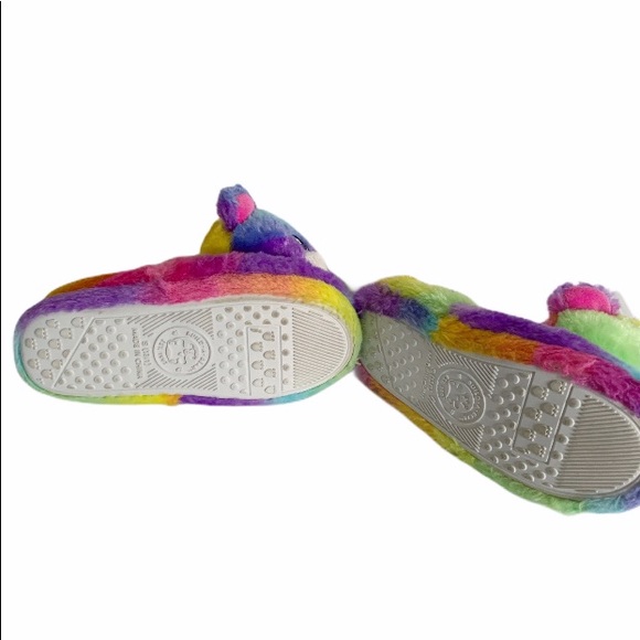 GIRLS Tie Dye Build A Bear Bear Slippers Size 13/1 - Picture 5 of 7